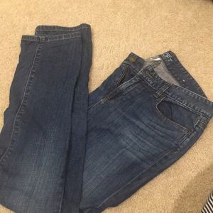Loft - modern straight jeans - 6